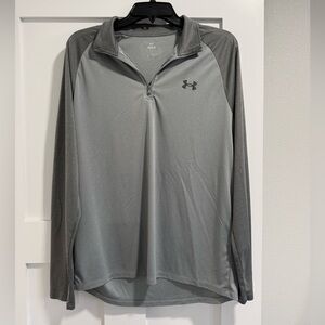 Under Armour Two-Tone Gray Pullover